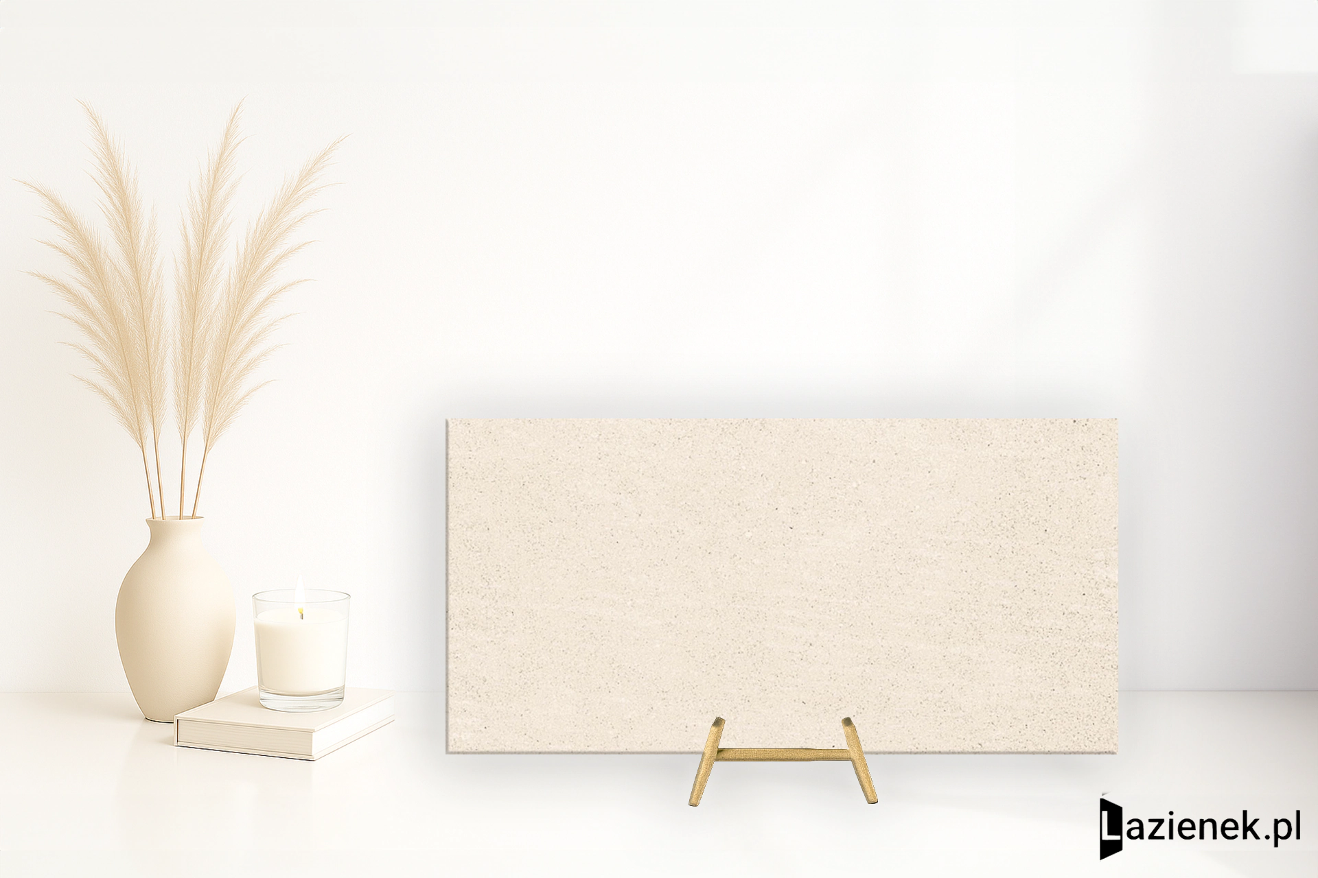 Casalgrande Padana Pietra Baugè Bianca połaczenie mat-poler 30x60 cm gr. 9 mm - płytka rektyfikowana/2790155